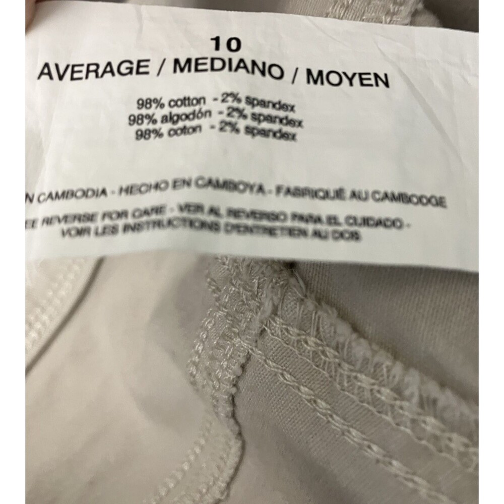 Gloria Vanderbilt All Around Slimming Tan Pants Size 10 - Picture 4 of 7